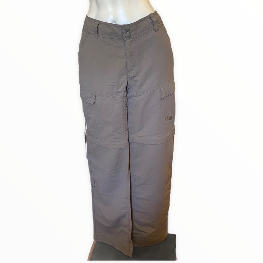 The Northface Convertible Pants Gray Size 6